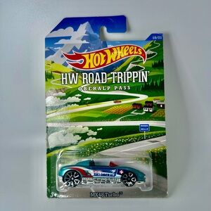 2015 Hot Wheels Road Trippin-Oberalp Pass 10/21 MX48 TURBO Teal w/Chrome Trap5Sp